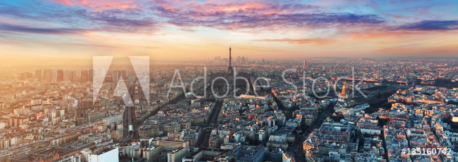 Picture of Paris skyline - panorama